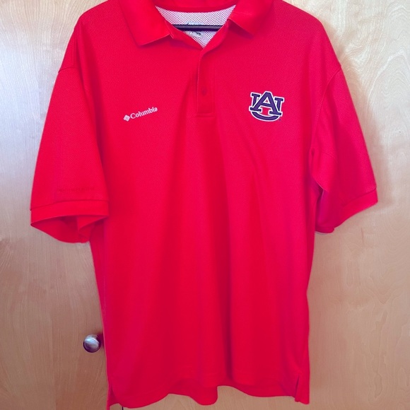 Columbia Other - Auburn Tigers Columbia men’s M polo - performance fishing gear